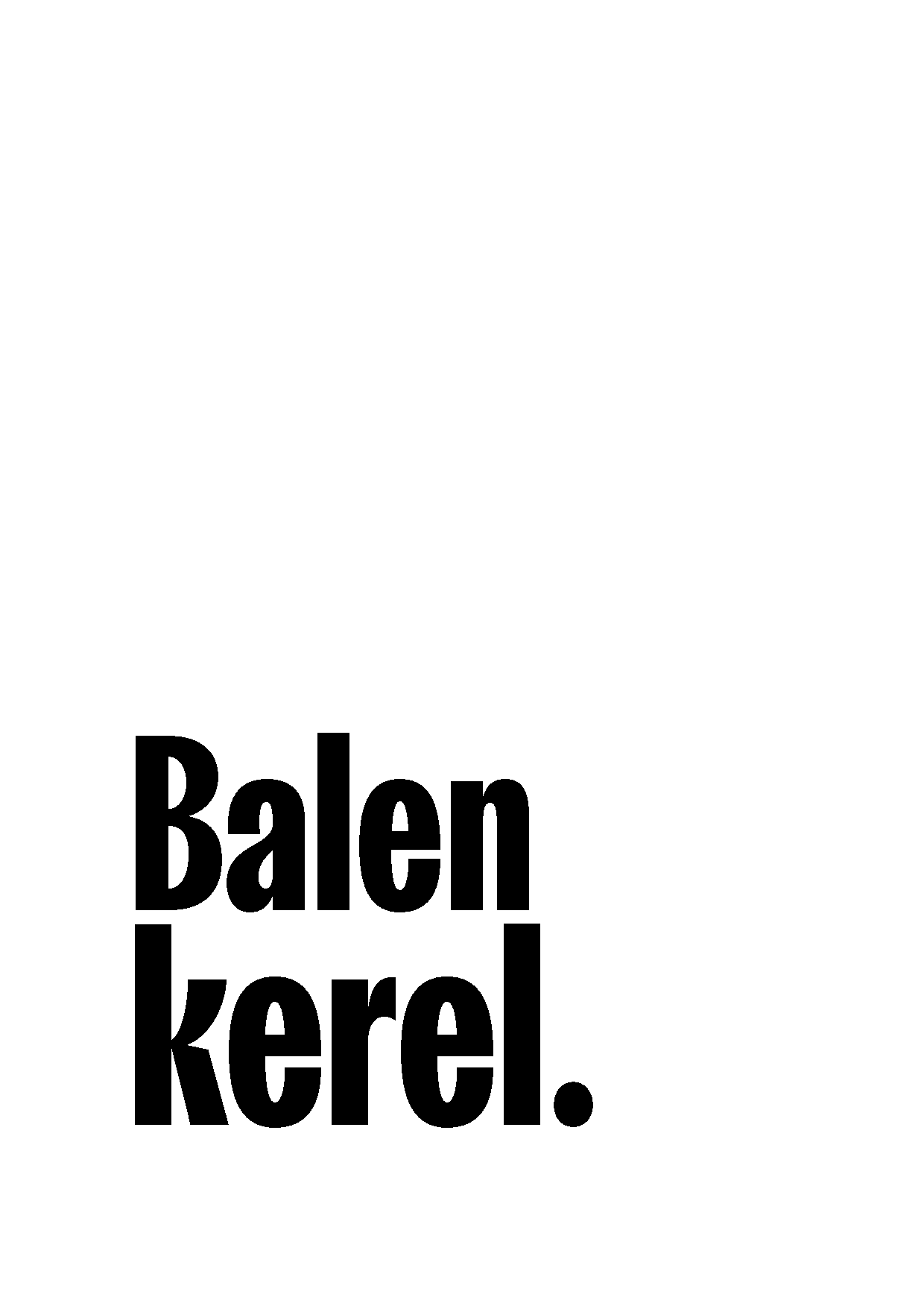 Dé mannen kaartenset