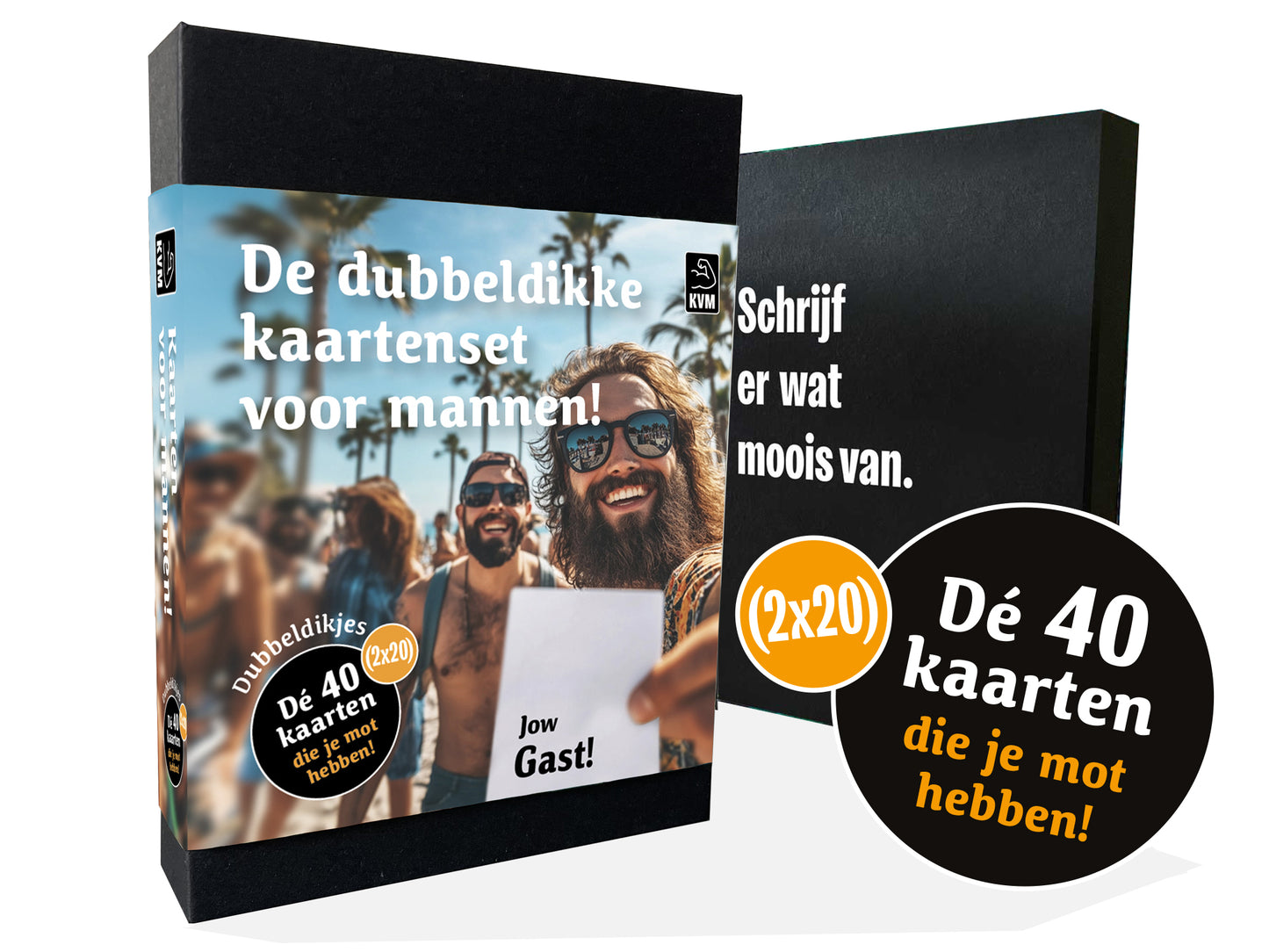 De dubbeldikke kaartenset