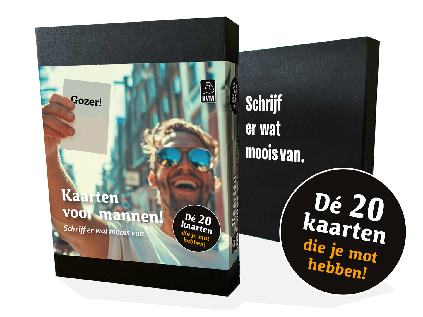 Dé mannen kaartenset